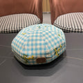 BALENCIAGA 26S PLAID BERET STYLE 7