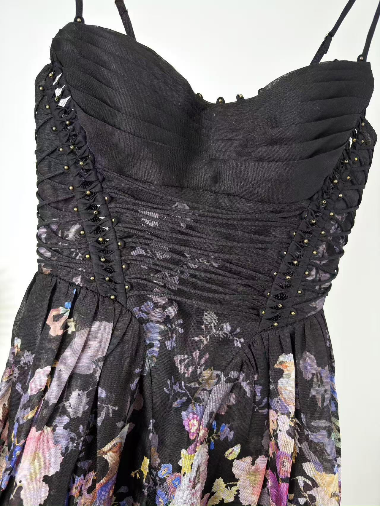 ZIMMERMANN 26S MINI SLIP DRESS STYLE 243