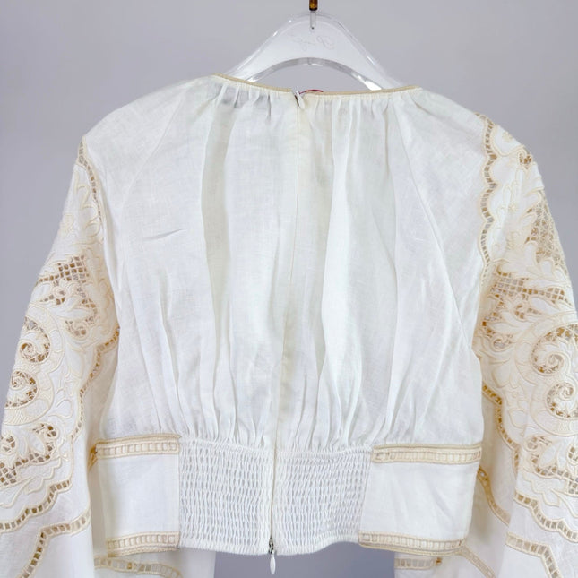 ZIMMERMANN 26S ROUND NECK CROP TOP STYLE 153