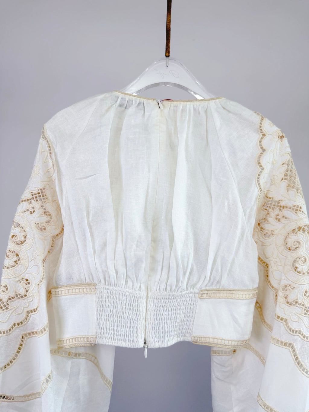 ZIMMERMANN 26S ROUND NECK CROP TOP STYLE 153