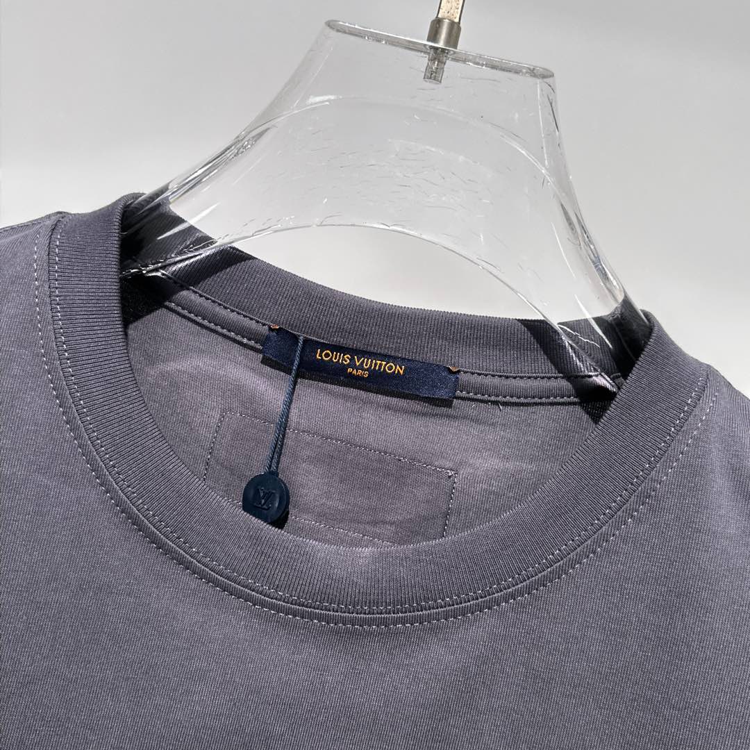 LV GRAY COTTON T-SHIRT 238910