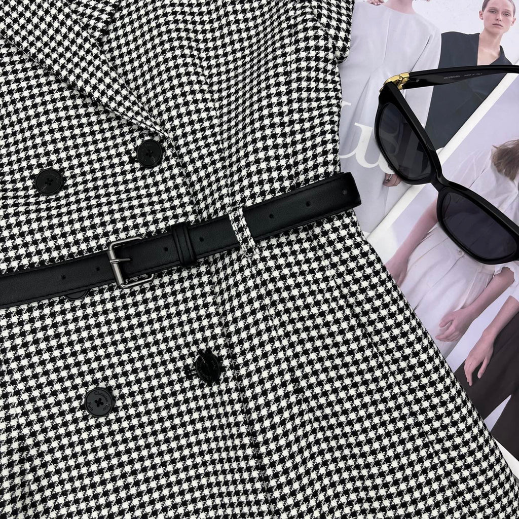 DIOR 25S LONG DOUBLE-BREASTED BLAZER DRESS 803