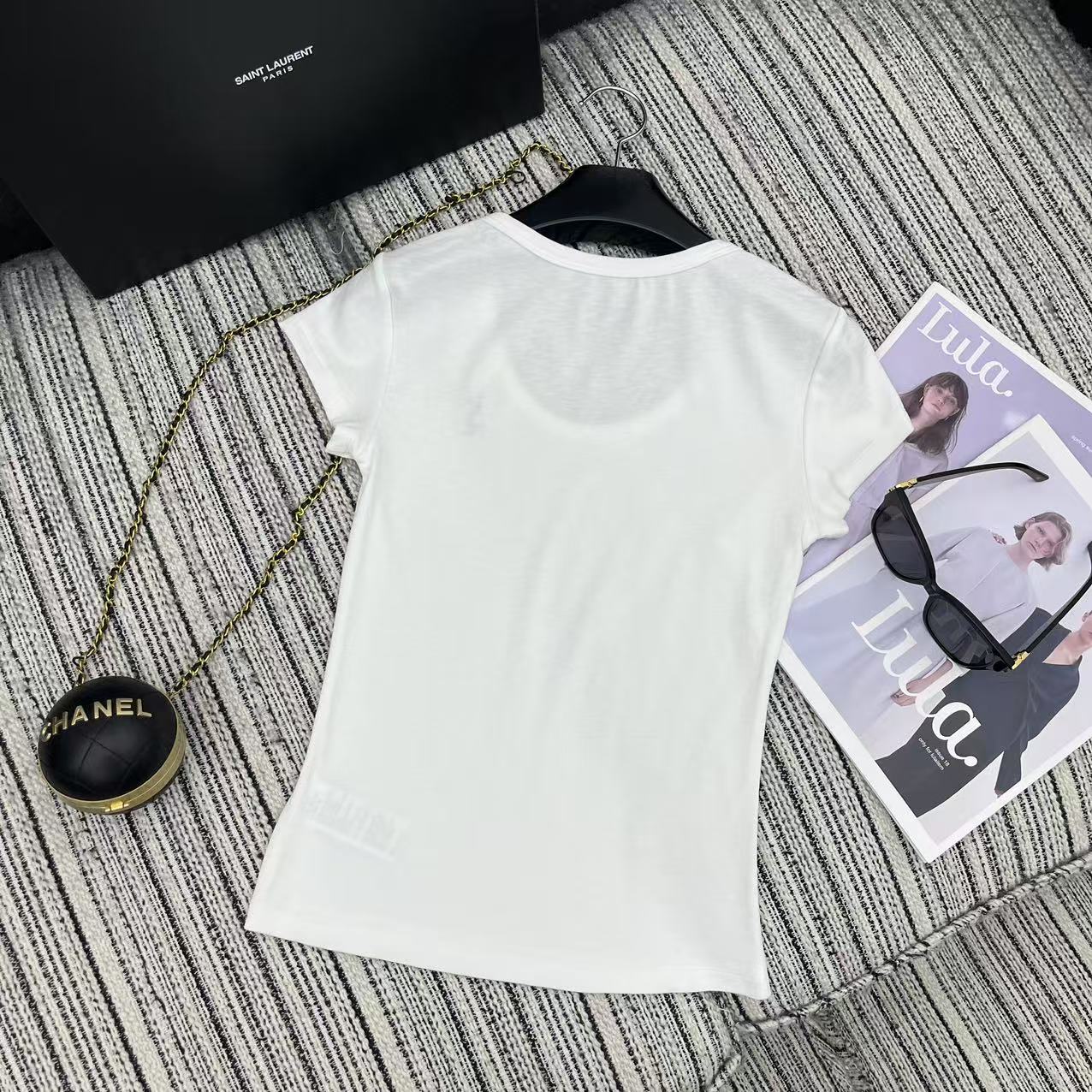 YSL T- Shirt White 228404