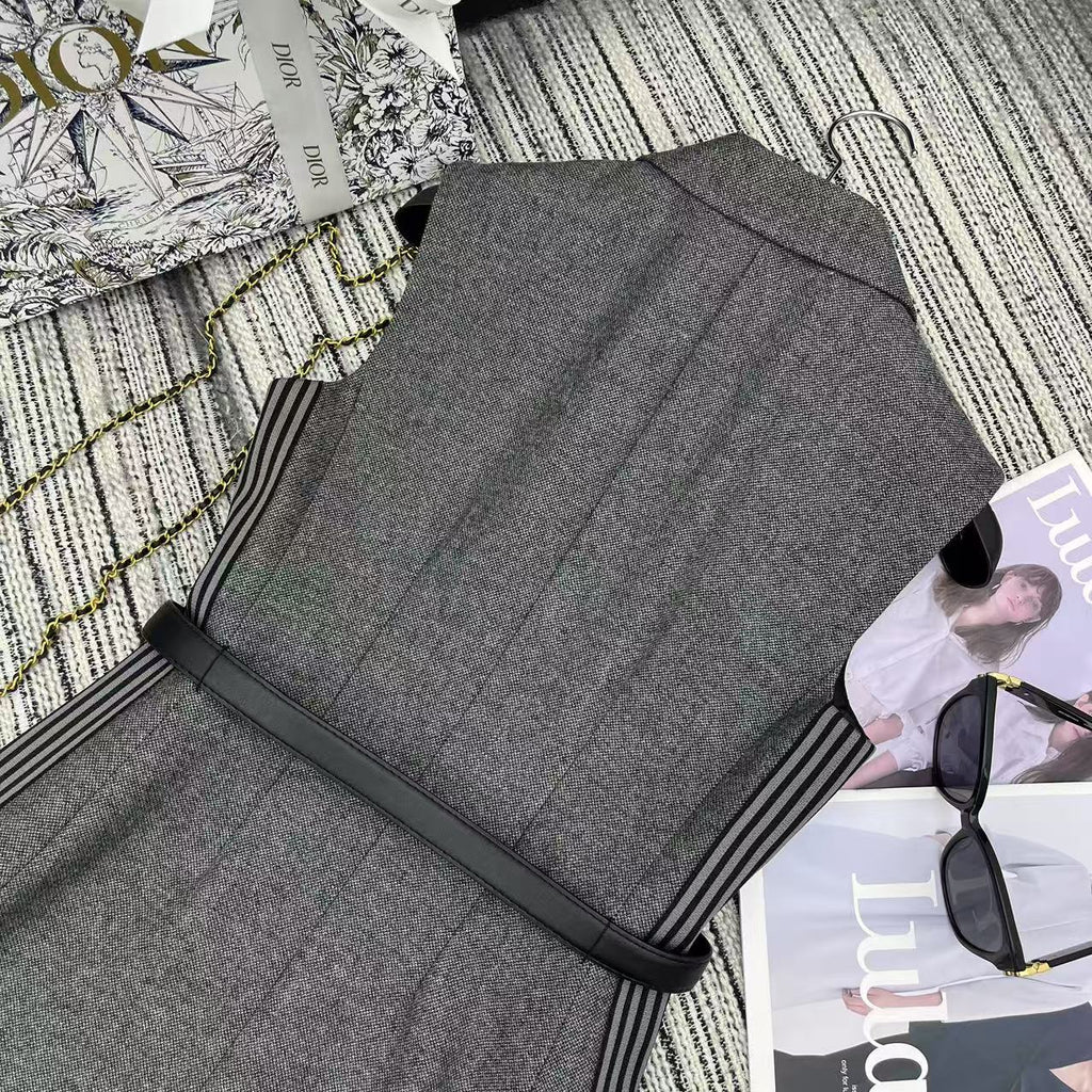 DIOR 25S DOUBLE-BREASTED BLAZER DRESS 799