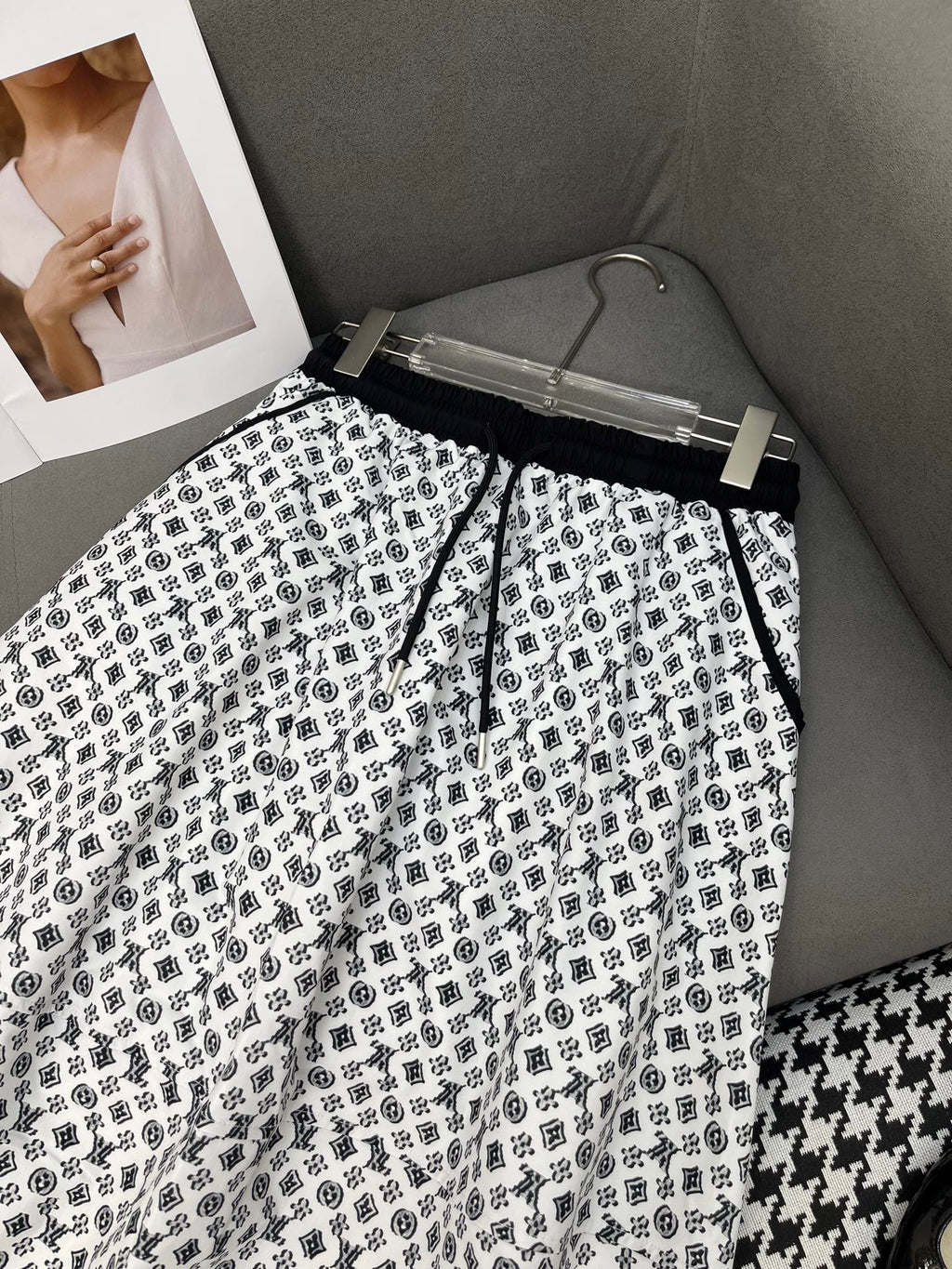 LV ELASTIC WAIST SKIRT 269019