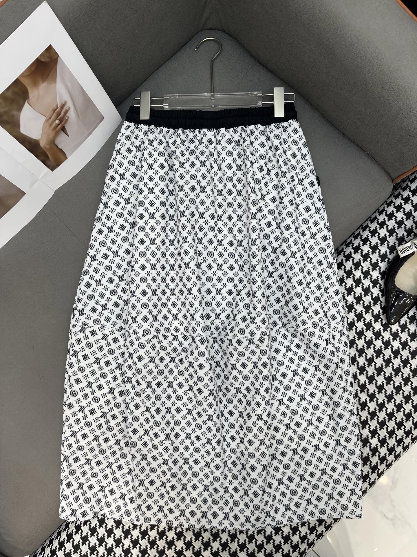 LV ELASTIC WAIST SKIRT 269019