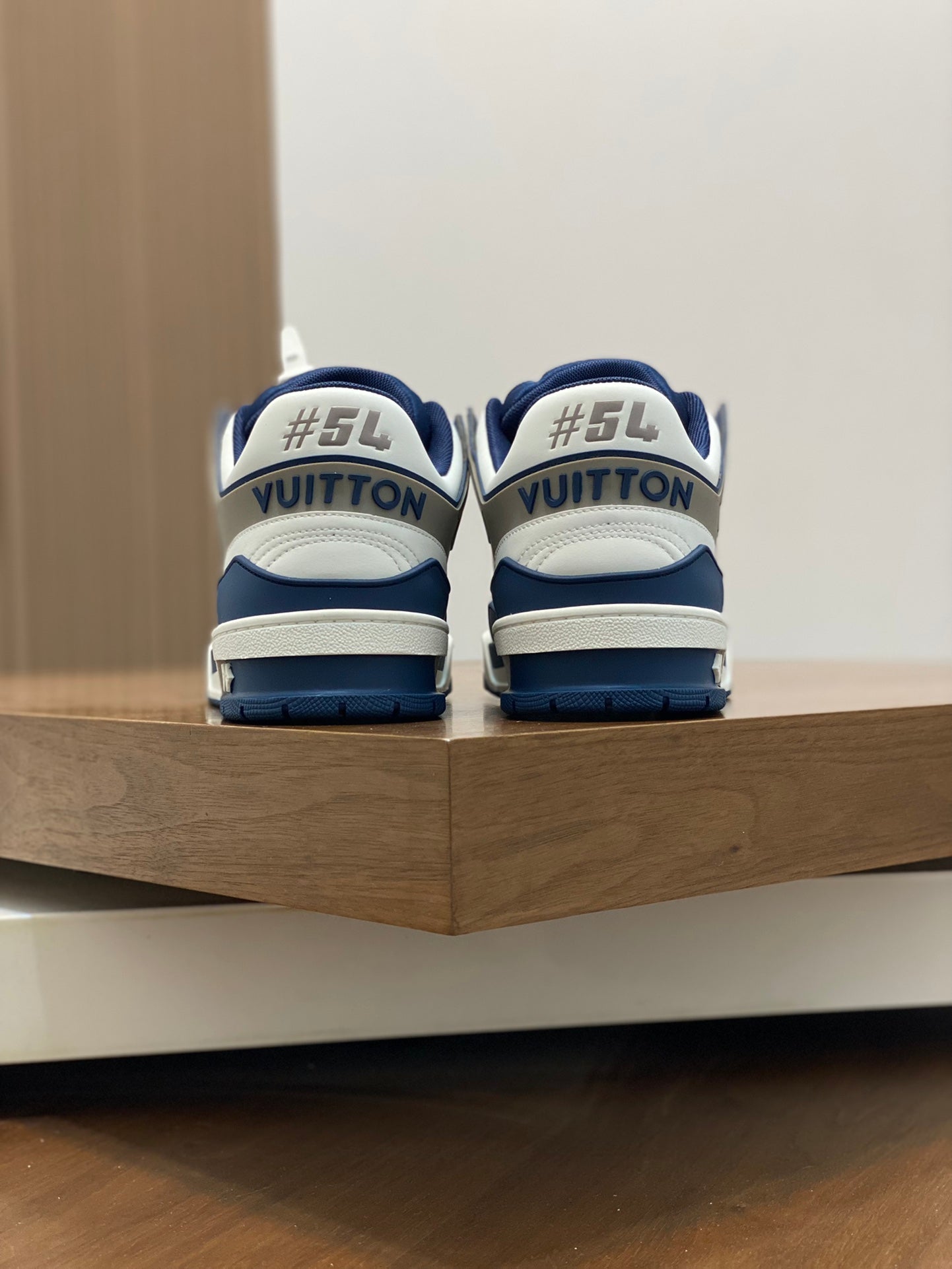 LV TRAINER  BLUE WHITE SNEAKER