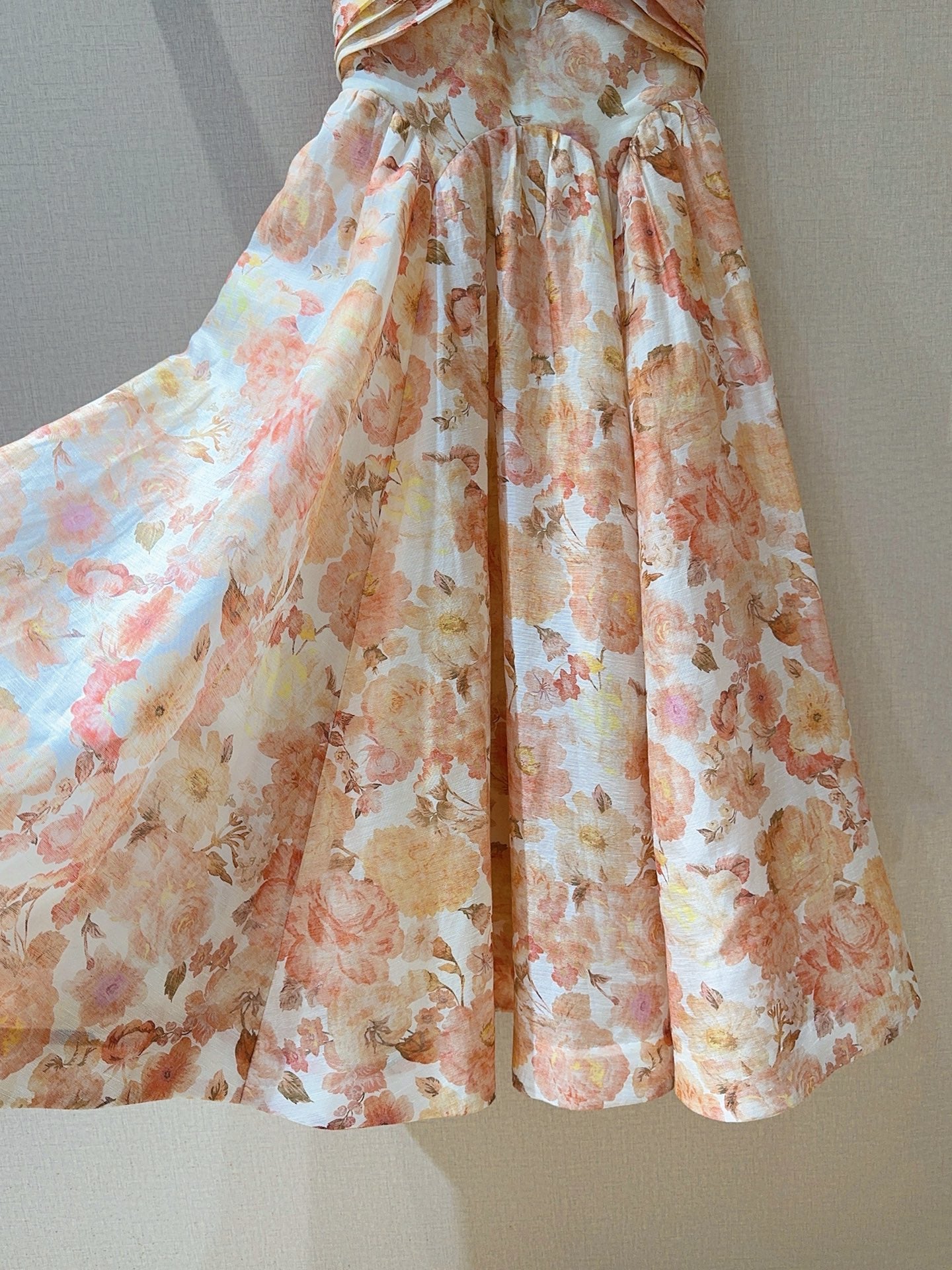 ZIMMERMANN 26S FLORAL MIDI DRESS STYLE 242