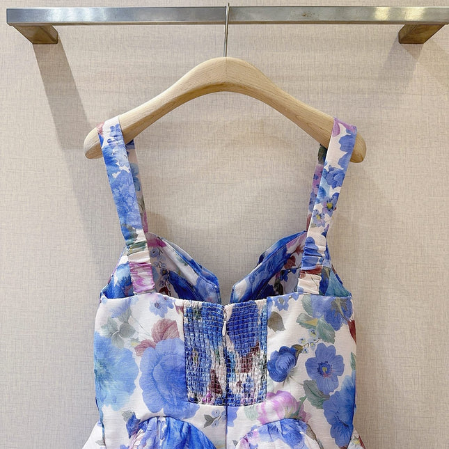 ZIMMERMANN 26S FLORAL MINI DRESS STYLE 241