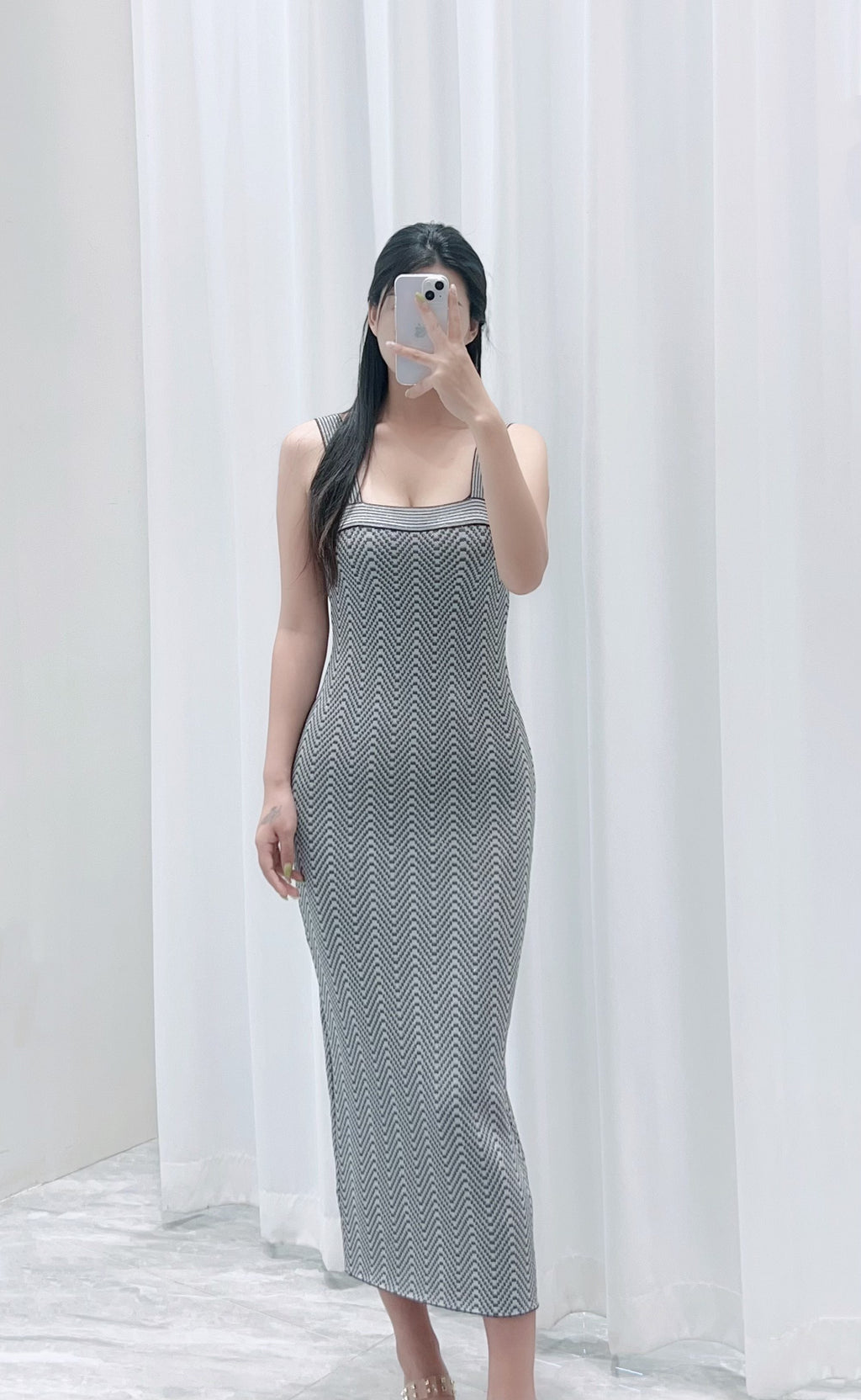 KNIT TOP AND STRAP DRESS SET 25250 STYLE 2