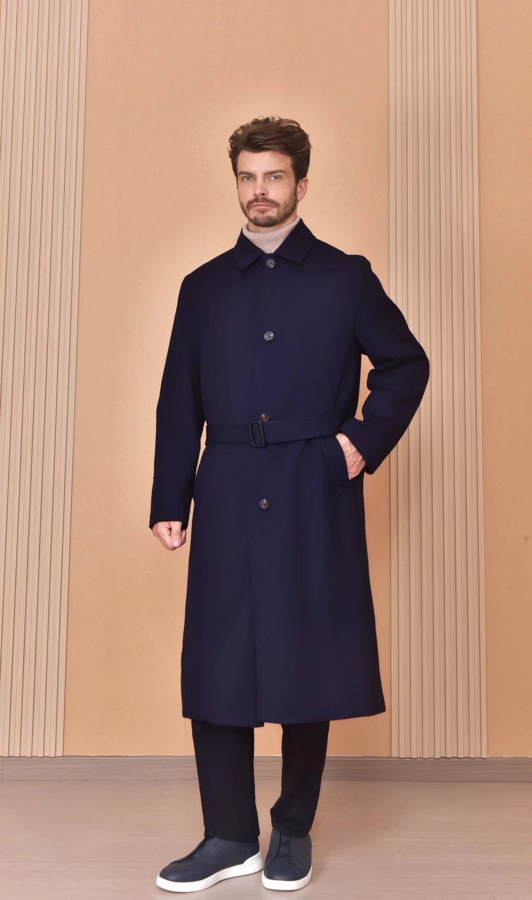 LORO PIANA 26S LONG COAT 729