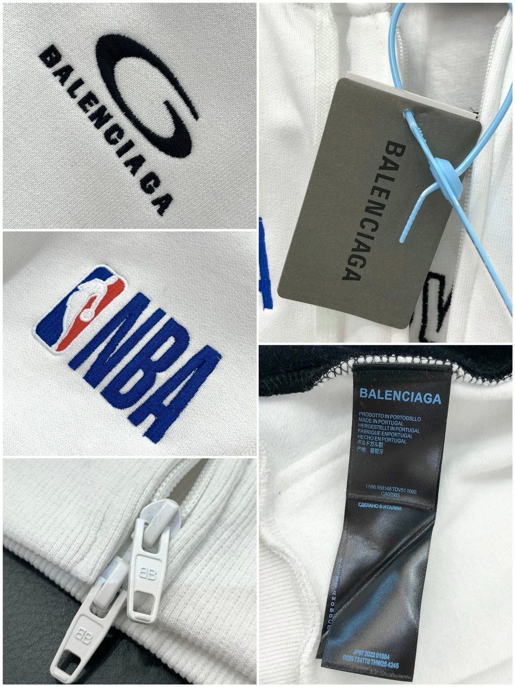 BALENCIAGA 26S LONG SLEEVE SWEAT JACKET 110