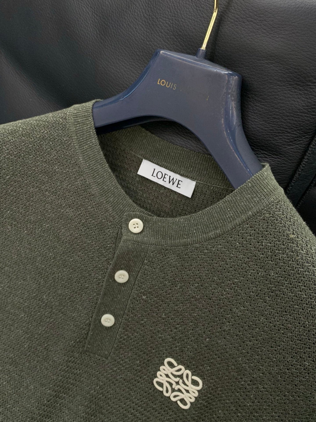 LOEWE 26S KNIT CREWNECK T-SHIRT 404