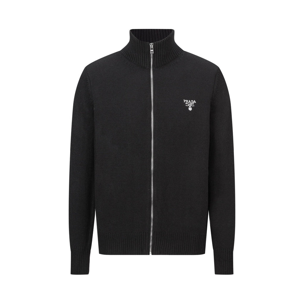 PRADA ZIP-UP KNIT CARDIGAN STYLE 142