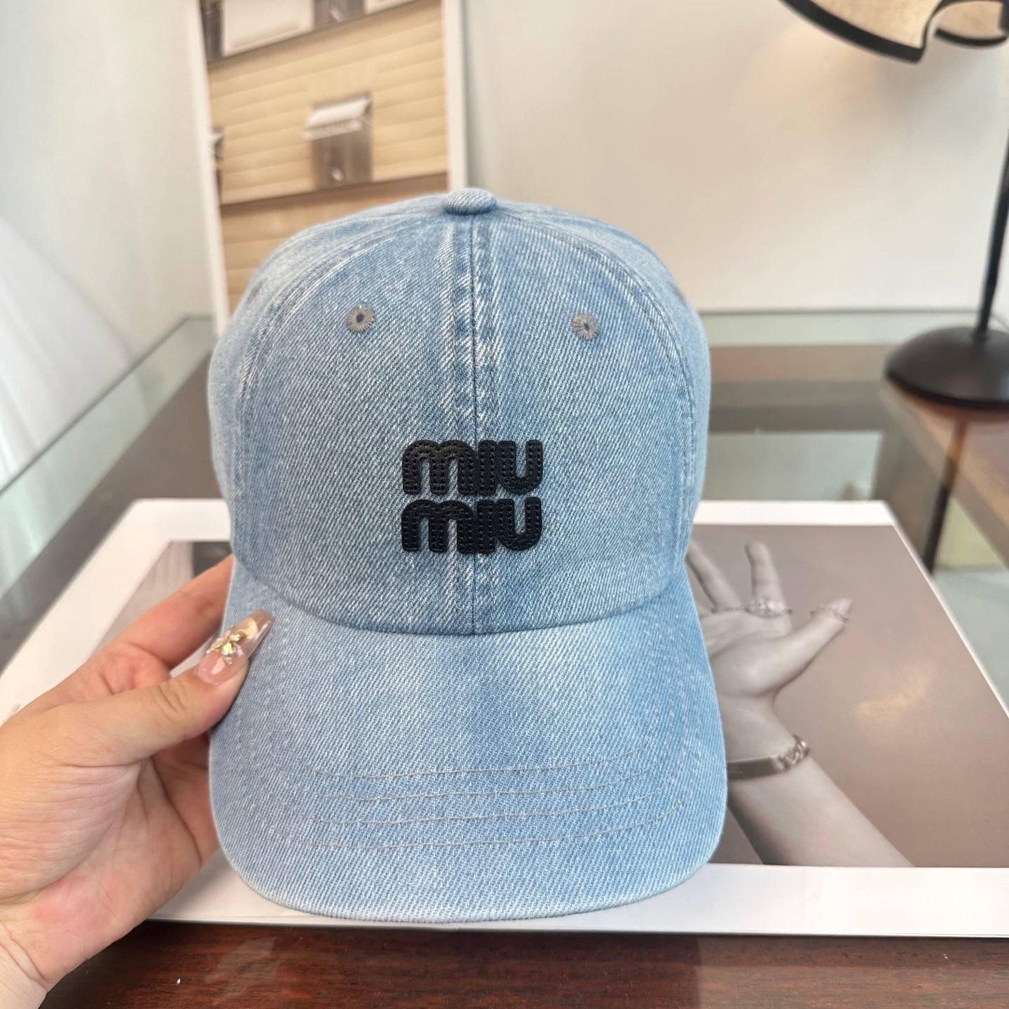 MIUMIU BASEBALL CAP STYLE 27