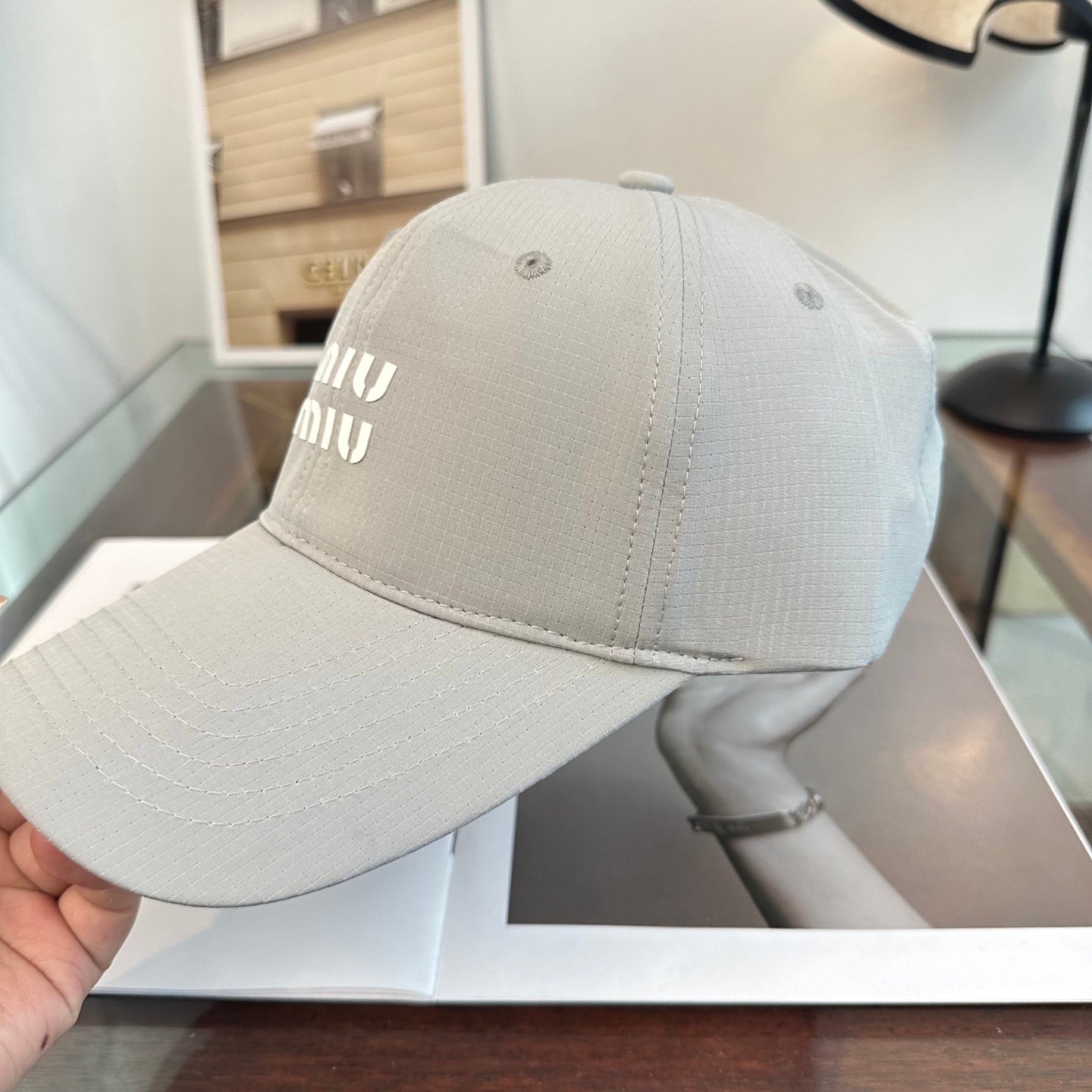 MIUMIU BASEBALL CAP STYLE 21