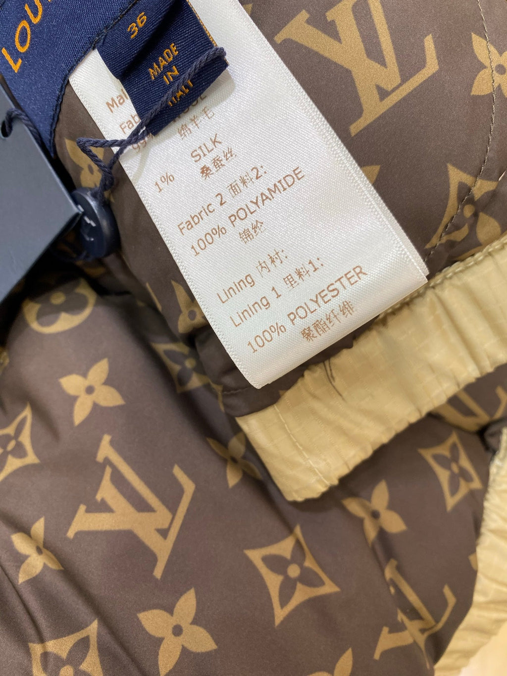 LV 25S DOWN JACKET 0123