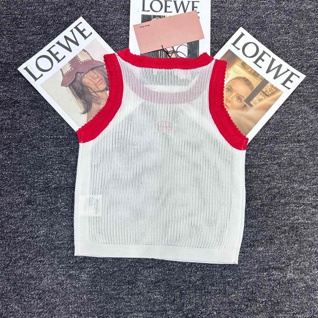 MIUMIU SLEEVELESS TOP STYLE 635
