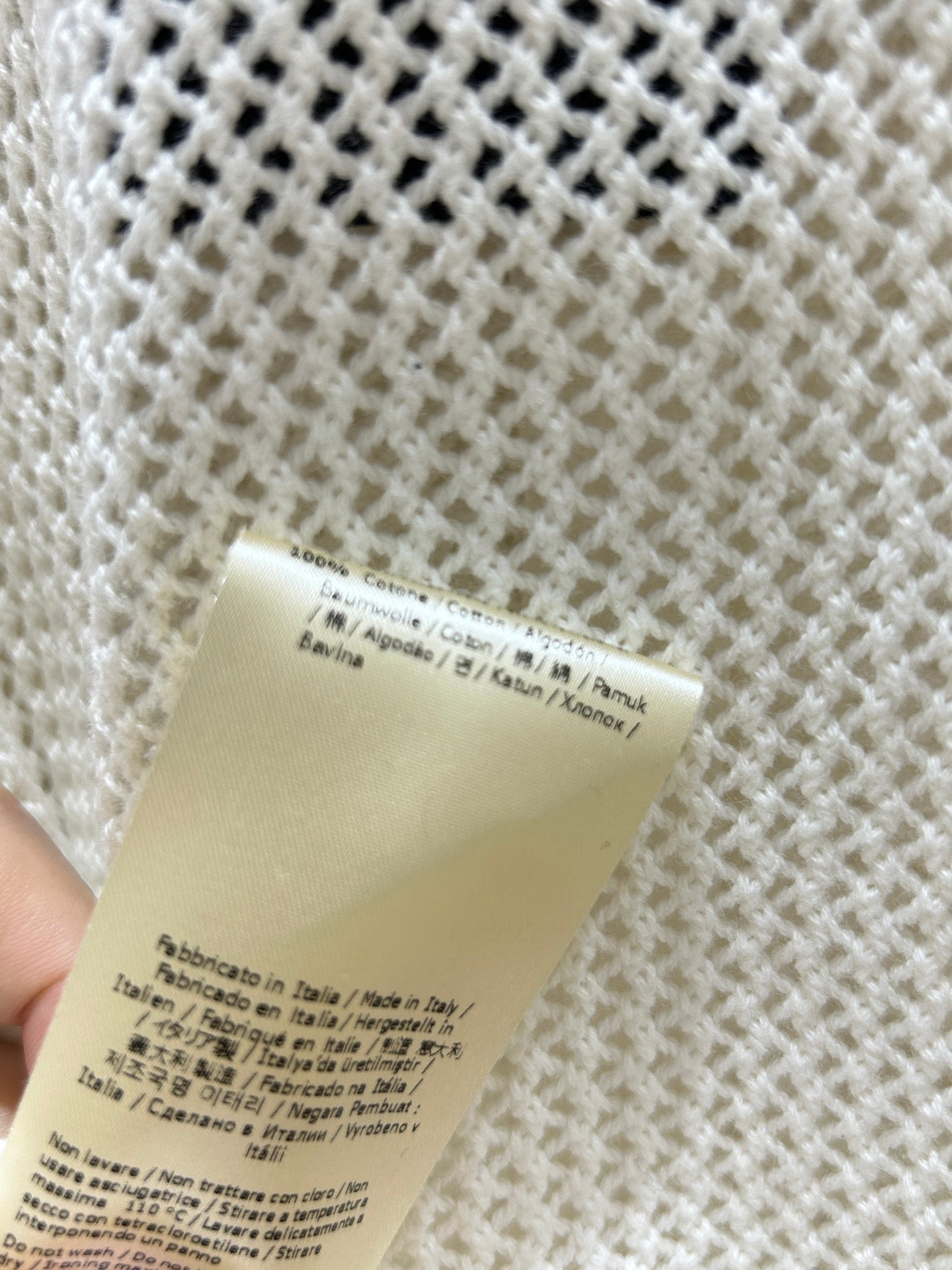 FENDI 26S SHORT SLEEVE KNIT SHIRT 061