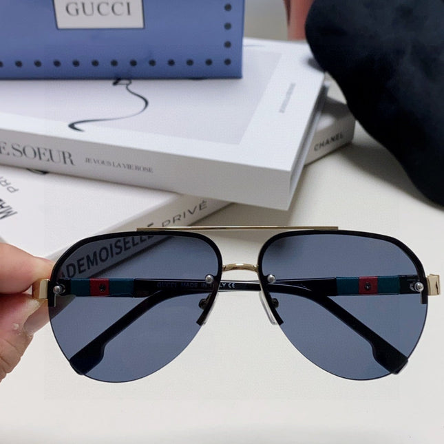 AVIATOR FRAME SUNGLASSES 570223 IN METAL