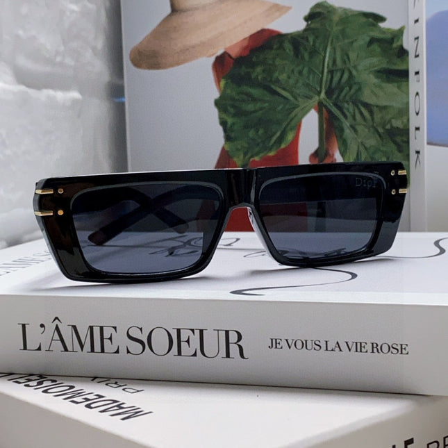 SIGNATURE SUNGLASS 571588 IN BLACK ACETATE