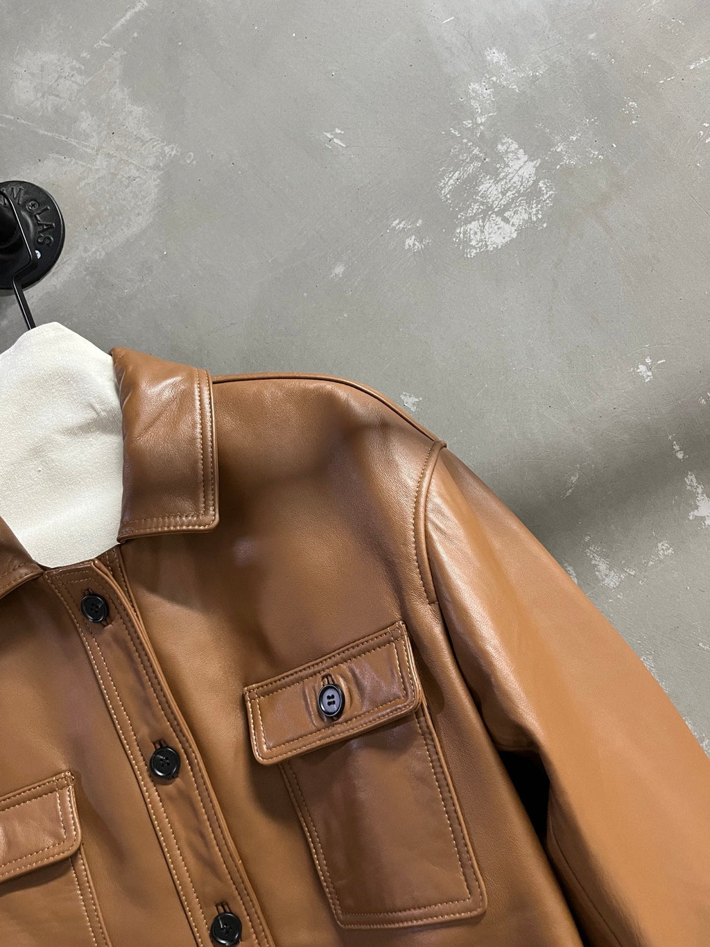 YSL 25S LEATHER JACKET STYLE 221