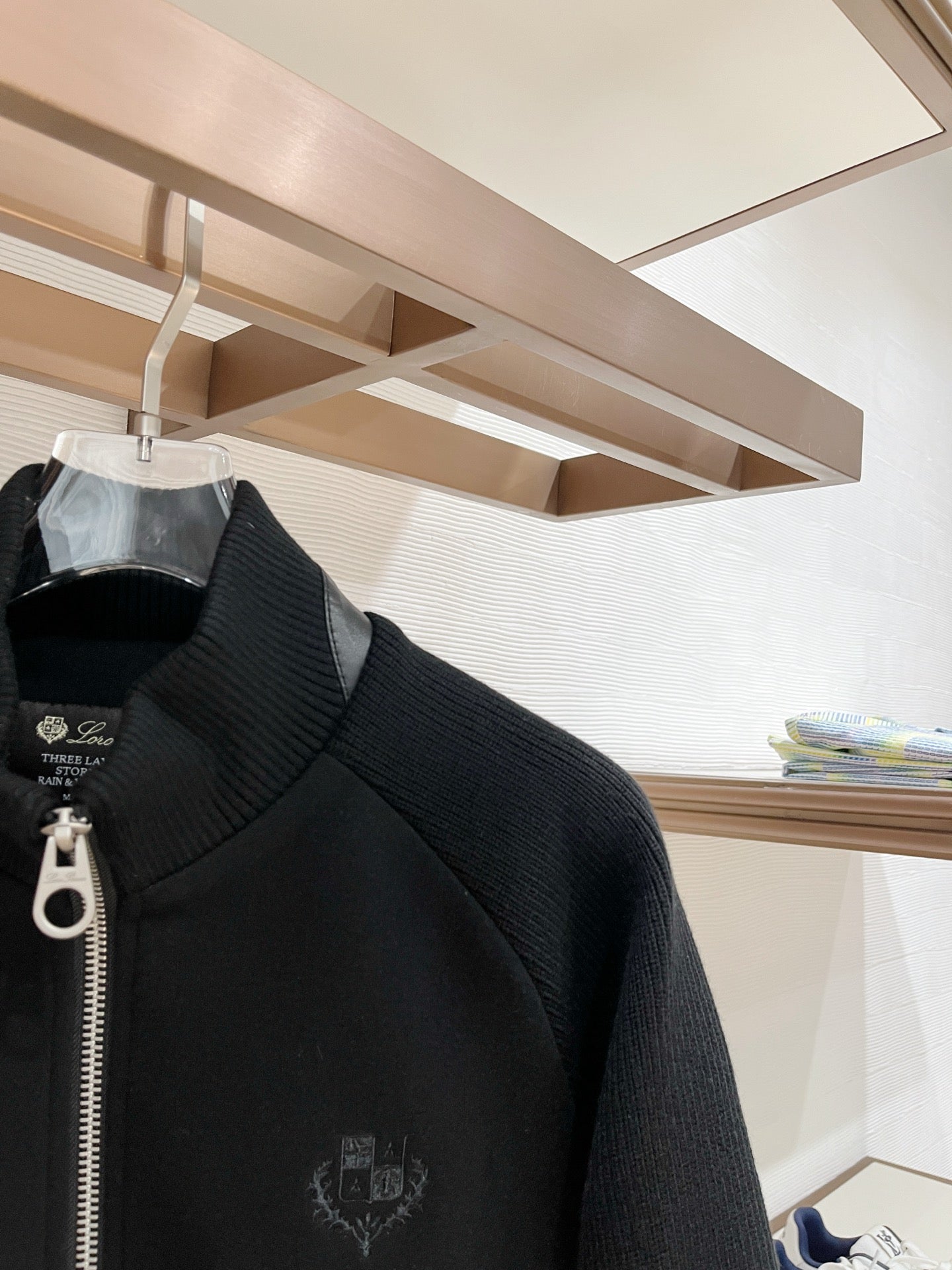 BRUNELLO CUCINELLI JACKET IN BLACK WOOL