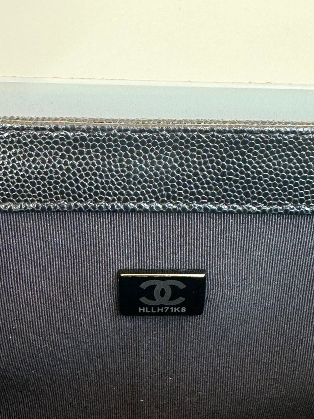 CHANEL BOY 25S 25 CM IN BLACK LAMBSKIN