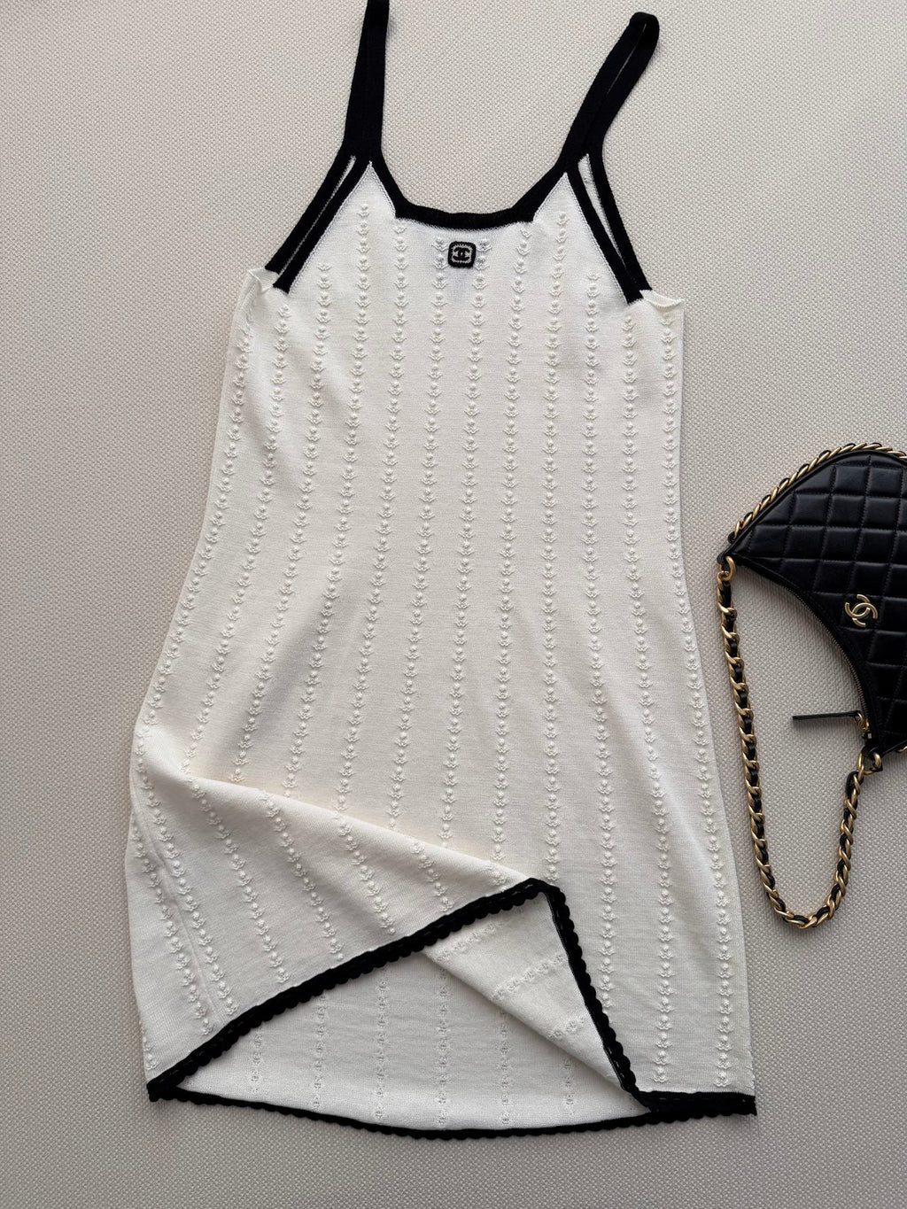 CHANEL 26S KNIT CAMISOLE DRESS STYLE 1103