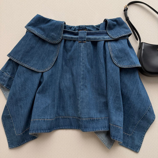 LOEWE 26S DENIM SKIRT 418