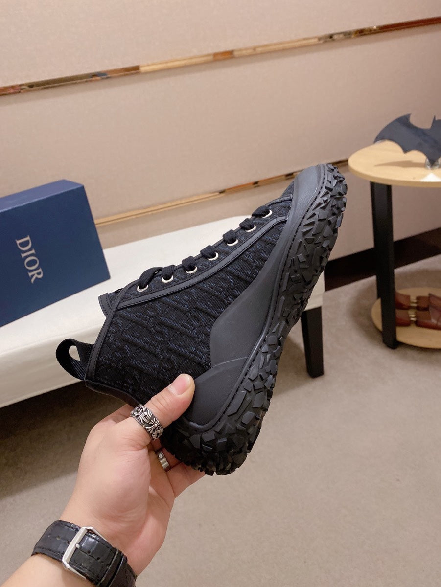 CD B28 HIGH SHOES BLACK JACQUARD