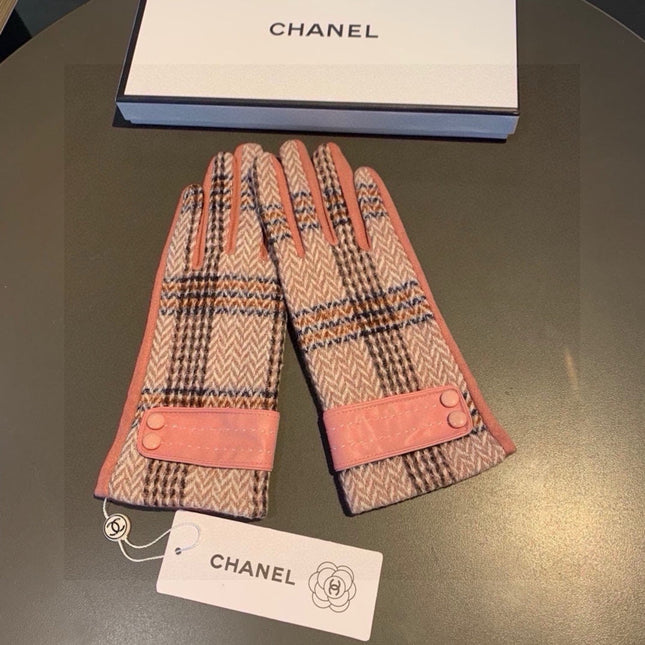 GLOVES IN COLORFUL WOOL 429244