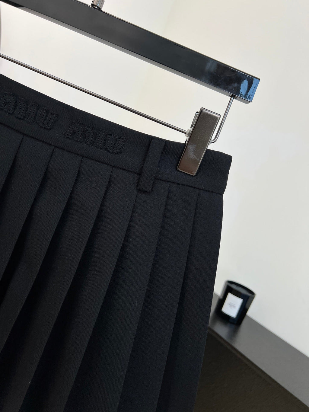 MIUMIU 26S MINI PLEATED SKIRT 886
