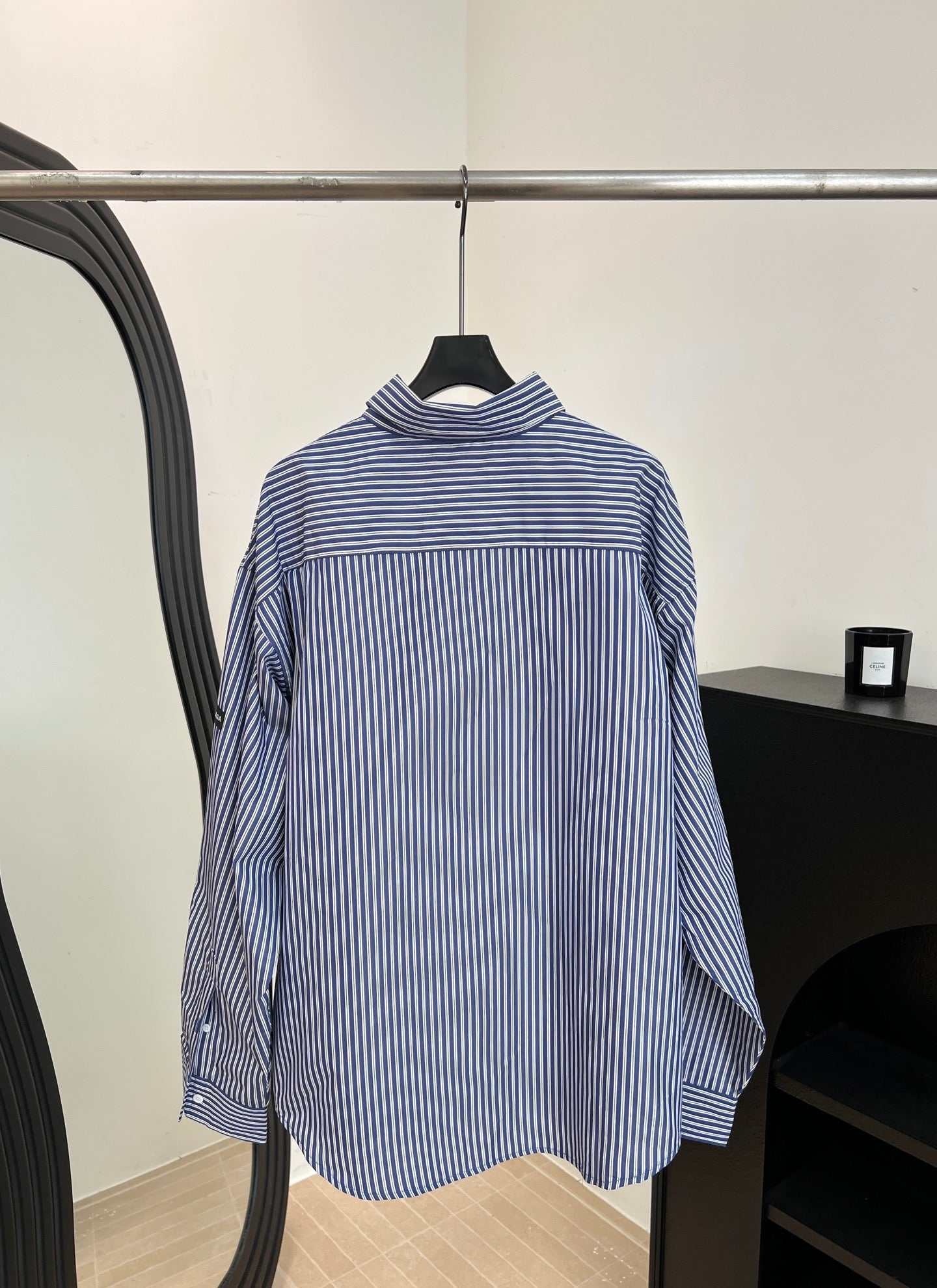 BALENCIAGA 26S STRIPED SHIRT 021