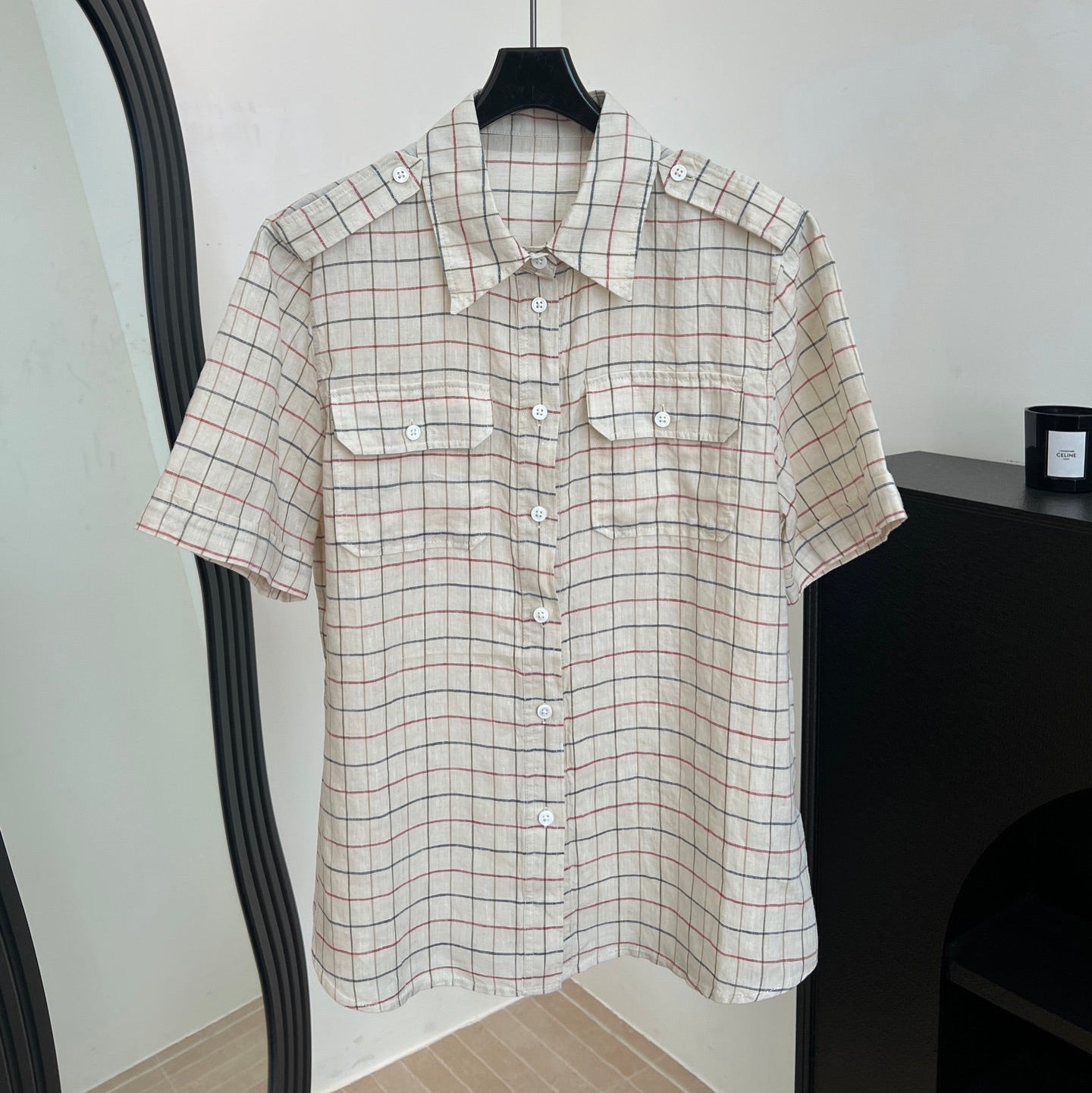 LORO PIANA 26S SHORT SLEEVE SHIRT 730