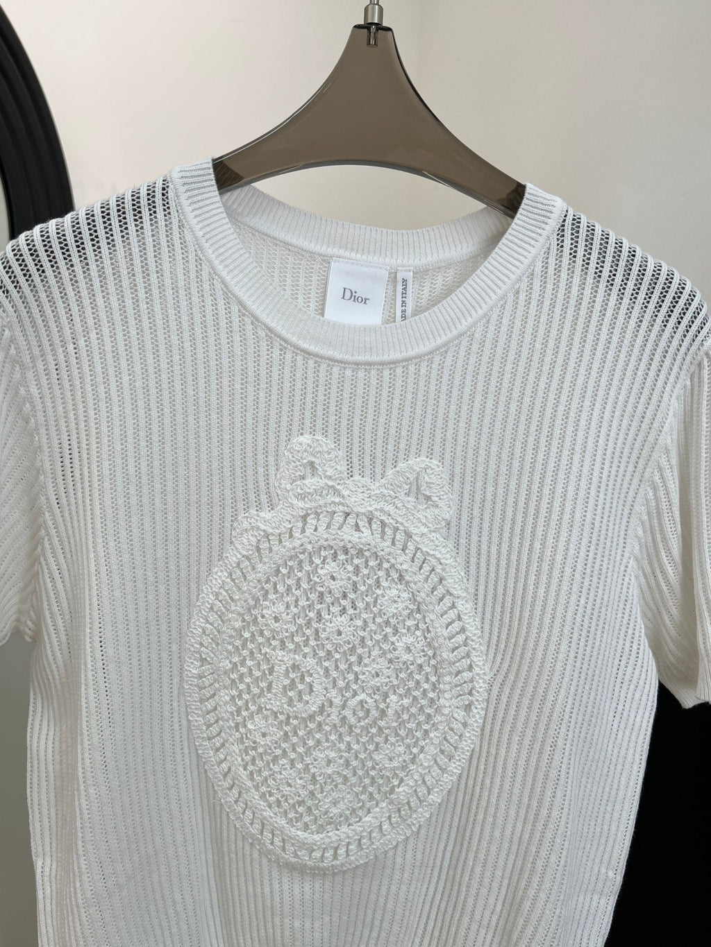 DIOR 26S SHORT-SLEEVED SWEATER 1271