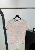 CHANEL 26S SHORT-SLEEVED KNIT SHIRT STYLE 1200
