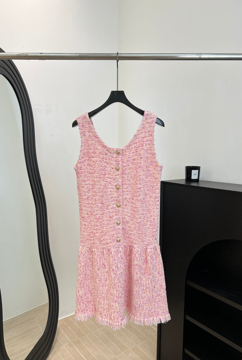 CHANEL 26S SLEEVELESS KNIT DRESS STYLE 1149
