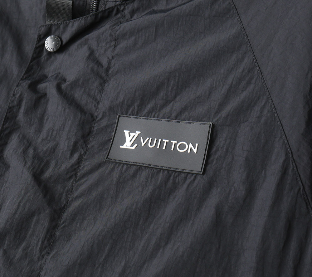 LV HOODED JACKET BLACK 239047