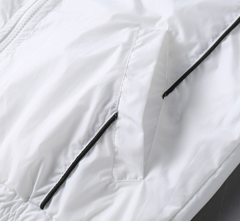LV WINDBREAKER JACKET WHITE 239048