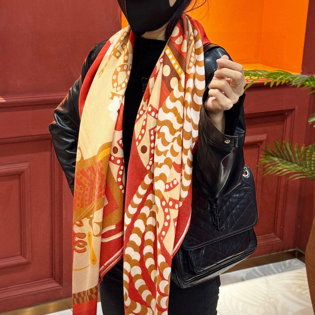 HERMES 25S SCARF 140 IN SILK 854764
