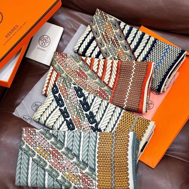 HERMES 25S SCARF 140 IN SILK 854806