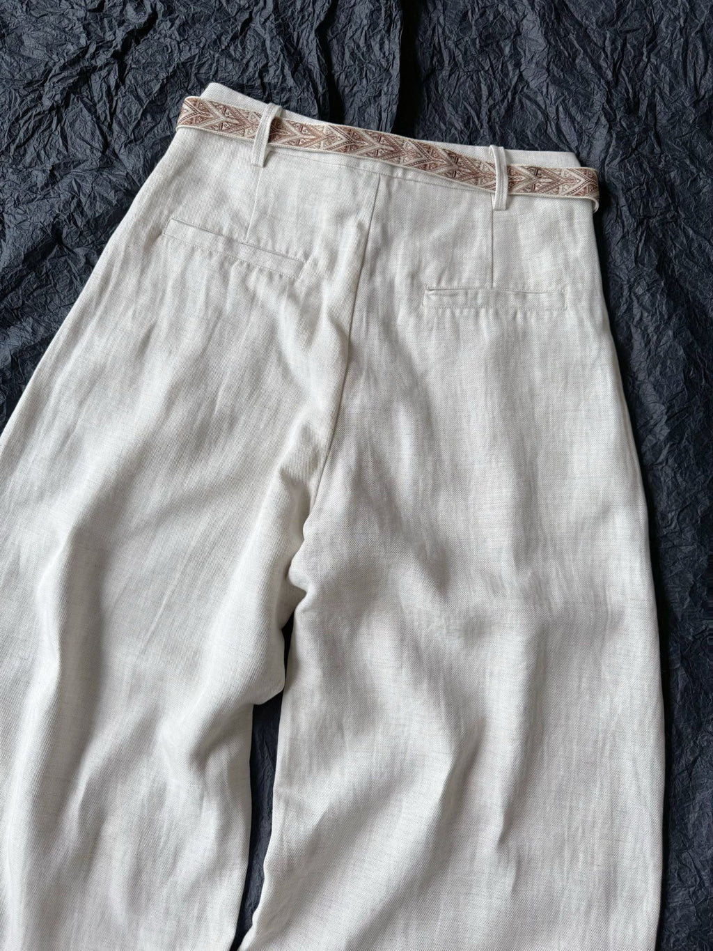 LORO PIANA 26S WIDE LEG PANTS 716