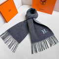 HERMES 25S SCARF 190 IN CASHMERE 986002