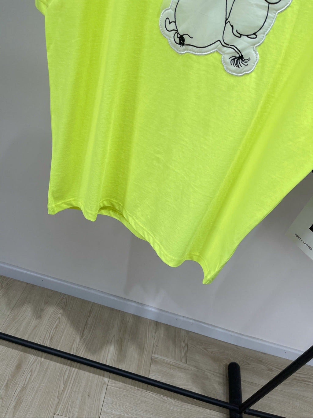 ACNE STUDIOS SHORT-SLEEVE T-SHIRT WITH HIPPO PRINT 276025