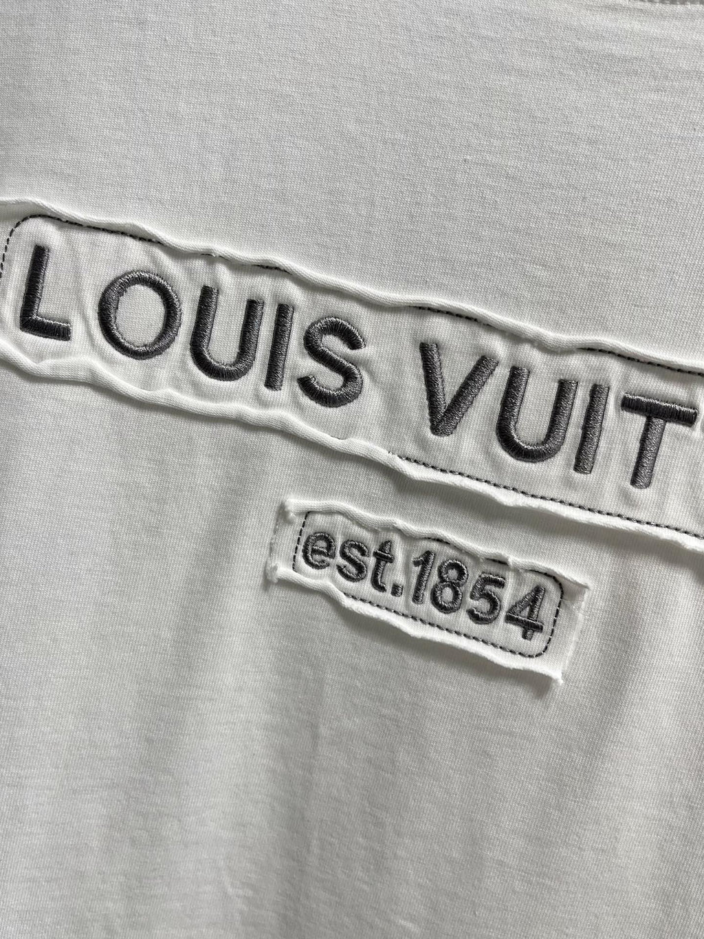 LV T-SHIRT IN WHITE COTTON 238863