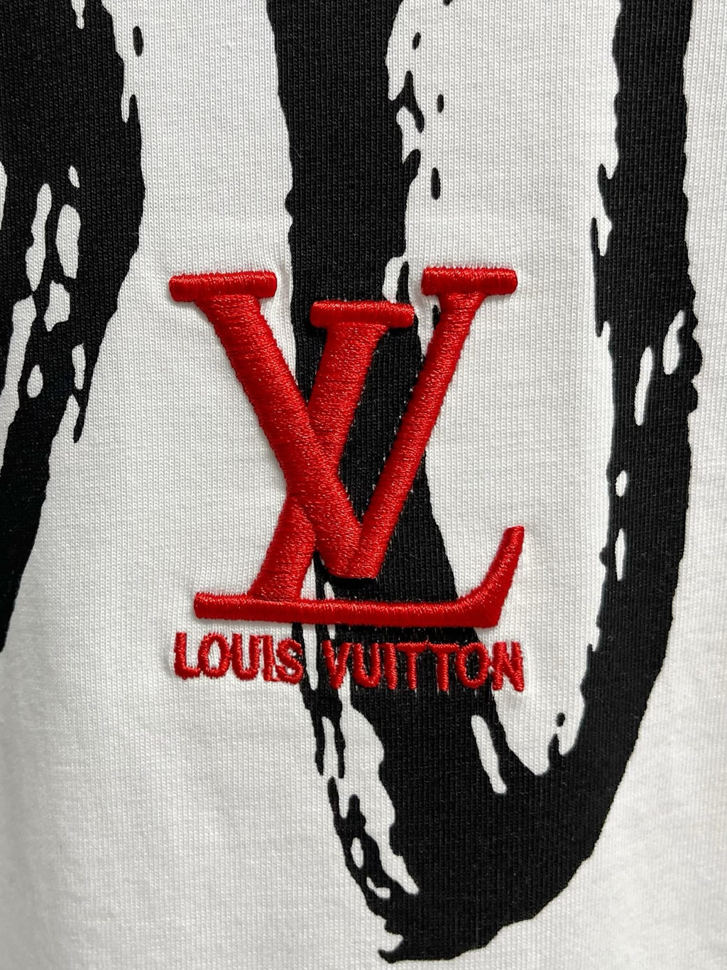 LV T-SHIRT IN WHITE COTTON 238859
