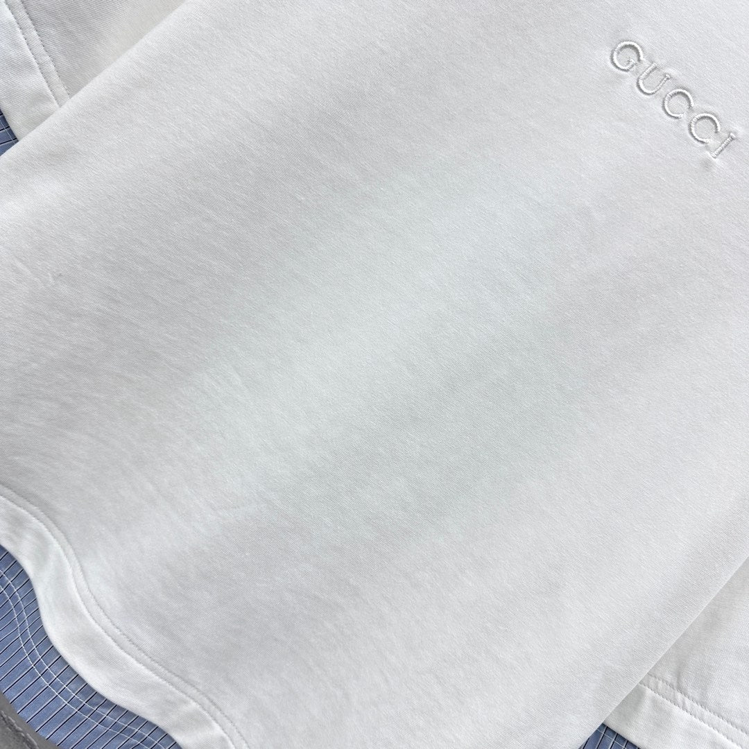 GUCCI CREW NECK SHORT-SLEEVE COTTON TEE