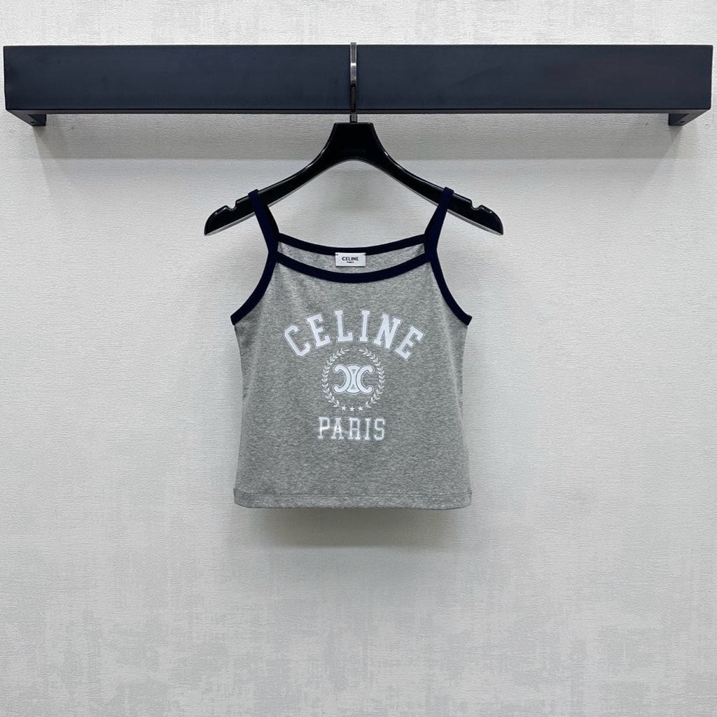 CELINE SPAGHETTI STRAP TOP 267822