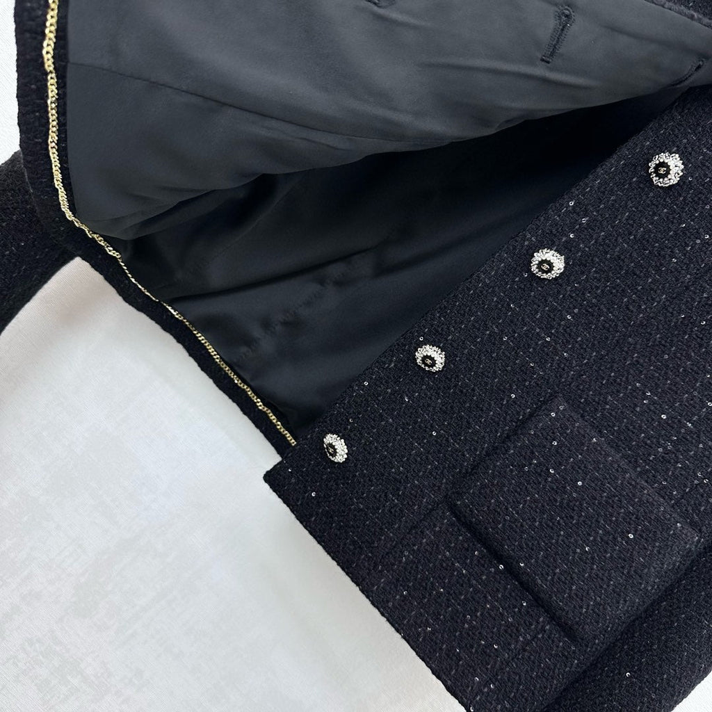 CHANEL 25S WOOL COAT 308